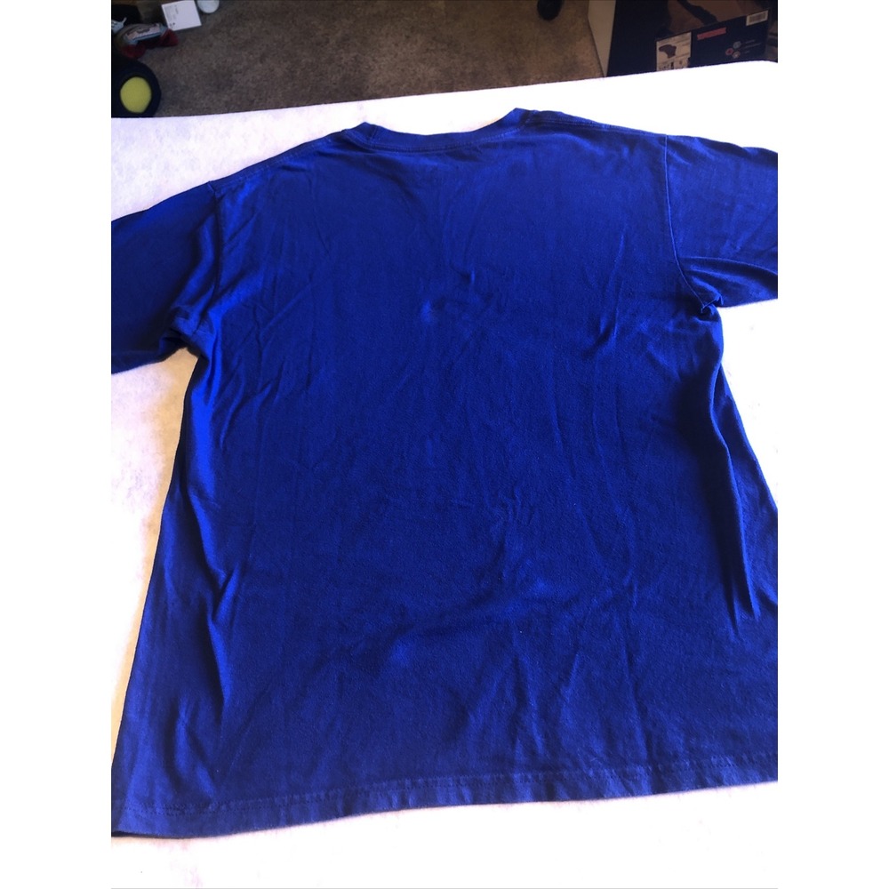 Walt Disney World Tshirt‎ Mickey Mouse Medium Blue Orange Rare Unique Hanes - Picture 8 of 12